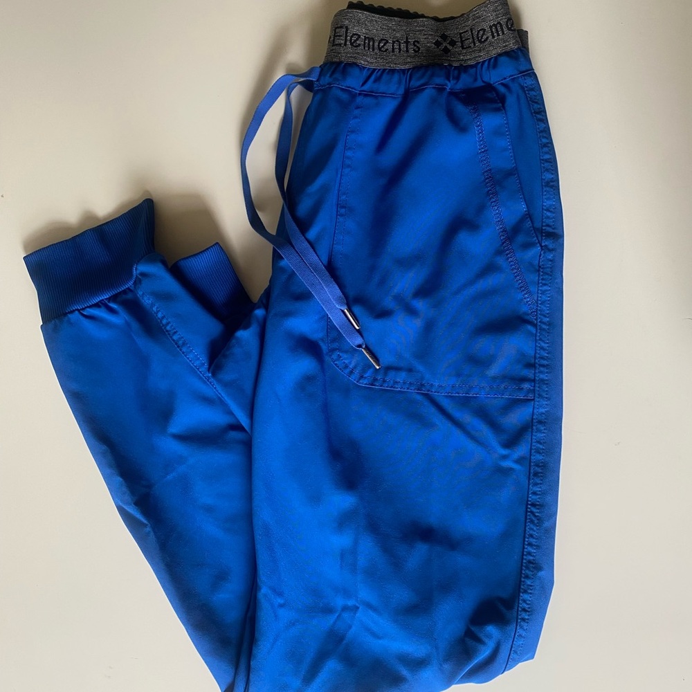 Element Blue Unisex Scrub Joggers